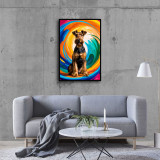 Dog Art HD Canvas Print Home Decor Paintings Wall Art Pictures