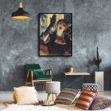 Café Singer HD Canvas Print Home Decor Paintings Wall Art Pictures