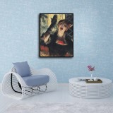Café Singer HD Canvas Print Home Decor Paintings Wall Art Pictures