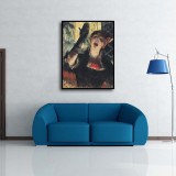 Café Singer HD Canvas Print Home Decor Paintings Wall Art Pictures