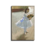 Dancer with a Fan Art HD Canvas Print Home Decor Paintings Wall Art Pictures