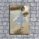 Dancer with a Fan Art HD Canvas Print Home Decor Paintings Wall Art Pictures
