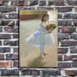 Dancer with a Fan Art HD Canvas Print Home Decor Paintings Wall Art Pictures