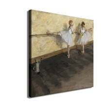 Dancers Practicing at the Barre HD Canvas Print Home Decor Paintings Wall Art Pictures