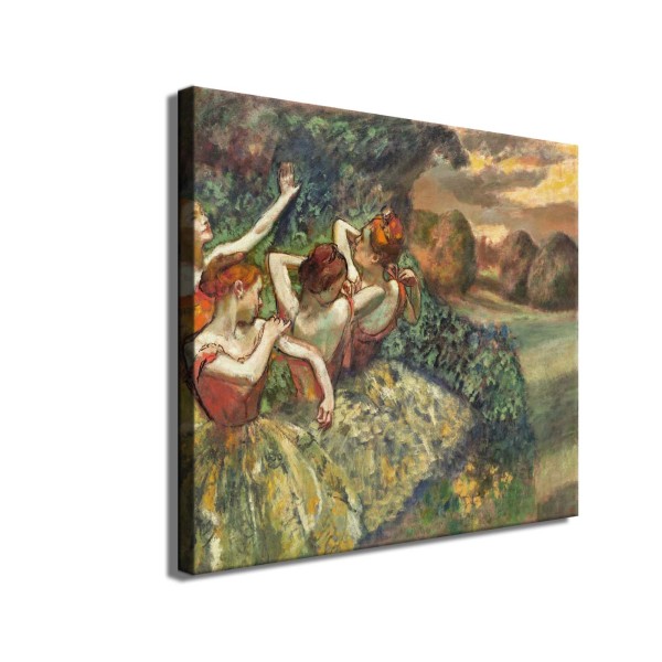 Four Dancers Art HD Canvas Print Home Decor Paintings Wall Art Pictures