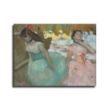 Entrance of the Masked Dancers Art HD Canvas Print Home Decor Paintings Wall Art Pictures