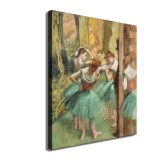 Dancers, Pink and Green Art HD Canvas Print Home Decor Paintings Wall Art Pictures