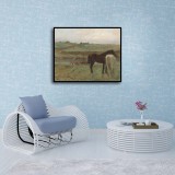 Horse in a Meadow HD Canvas Print Home Decor Paintings Wall Art Pictures