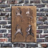 Four Studies of a Jockey HD Print On Canvas Canvas Print Gift Home Decor Wall Painting