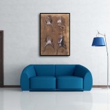 Four Studies of a Jockey HD Print On Canvas Canvas Print Gift Home Decor Wall Painting