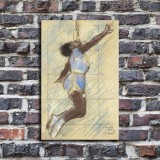 Miss Lala at the Fernando Circus HD Canvas Print Home Decor Paintings Wall Art Pictures