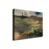 Landscape with Smokestacks Art HD Canvas Print Home Decor Paintings Wall Art Pictures