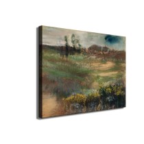 Landscape with Smokestacks Art HD Canvas Print Home Decor Paintings Wall Art Pictures