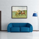 Jockeys and Race Horses Art HD Canvas Print Home Decor Paintings Wall Art Pictures