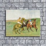 Jockeys and Race Horses Art HD Canvas Print Home Decor Paintings Wall Art Pictures