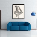 Naked woman HD Canvas Print Home Decor Paintings Wall Art Pictures