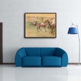 Race Horses Art HD Canvas Print Home Decor Paintings Wall Art Pictures