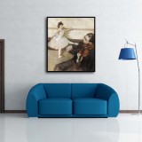 The Dance Lesson HD Canvas Print Home Decor Paintings Wall Art Pictures
