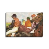 The Jockeys Art HD Canvas Print Home Decor Paintings Wall Art Pictures