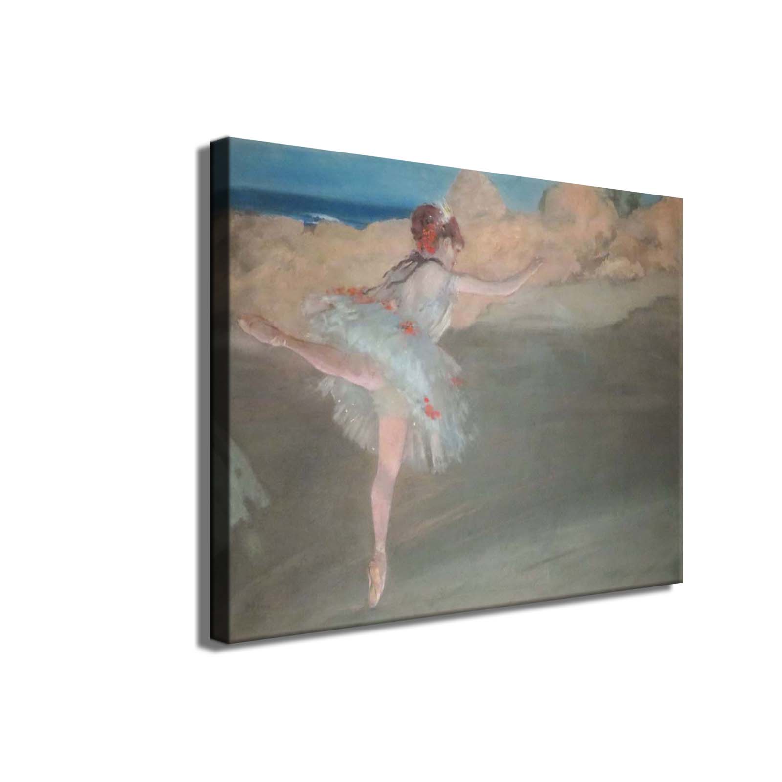 The Star-Dancer in Pointe Art HD Canvas Print Home Decor Paintings Wall Art Pictures