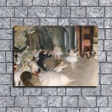 The Rehearsal Onstage Art HD Canvas Print Home Decor Paintings Wall Art Pictures