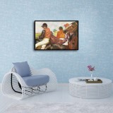 The Jockeys Art HD Canvas Print Home Decor Paintings Wall Art Pictures