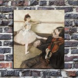 The Dance Lesson HD Canvas Print Home Decor Paintings Wall Art Pictures