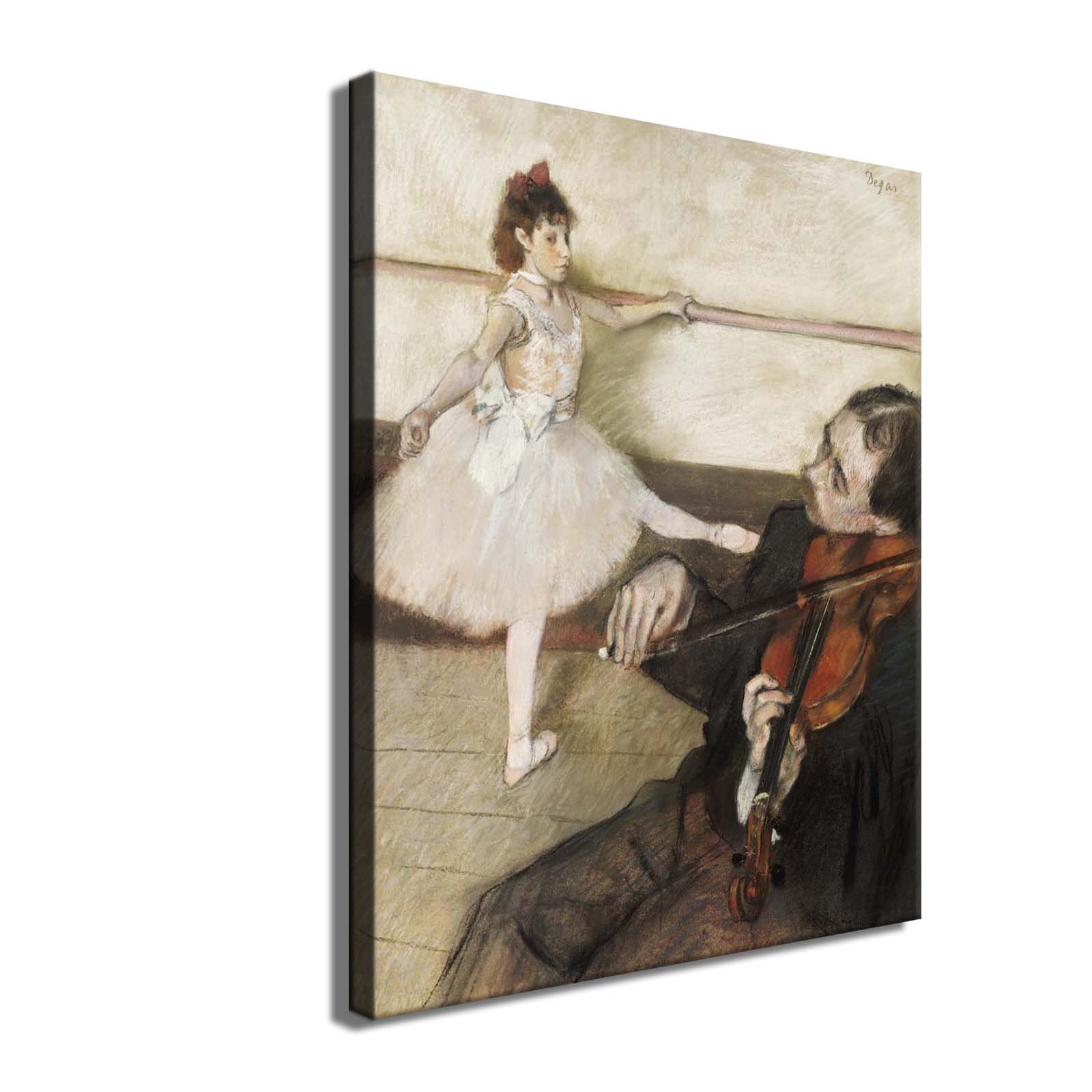 The Dance Lesson HD Canvas Print Home Decor Paintings Wall Art Pictures