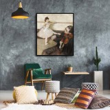 The Dance Lesson HD Canvas Print Home Decor Paintings Wall Art Pictures