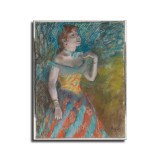 The Singer in Green Art HD Canvas Print Home Decor Paintings Wall Art Pictures