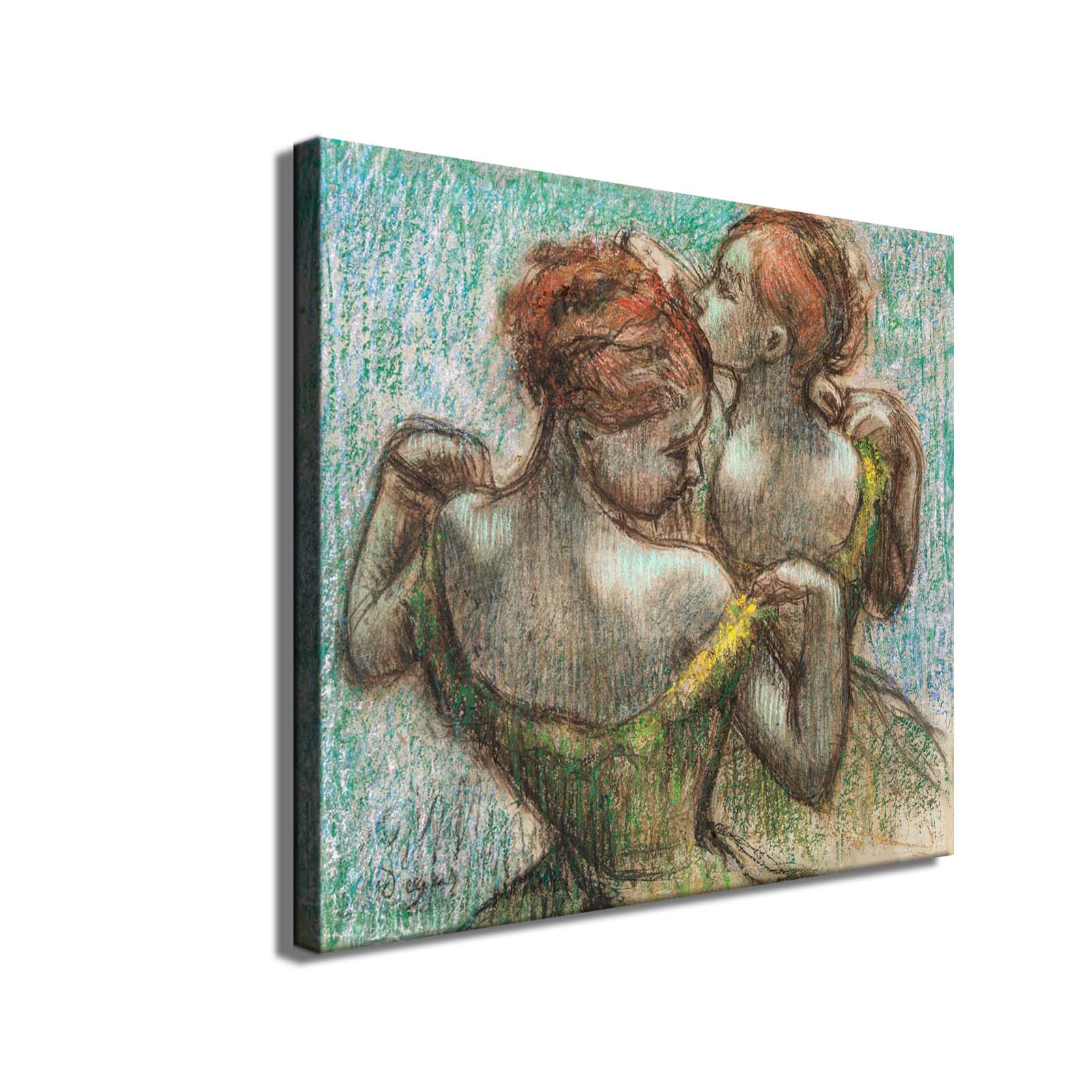 Two Dancers HD Canvas Print Home Decor Paintings Wall Art Pictures