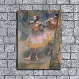 Two Dancers (The color is relatively bright) Art HD Canvas Print Home Decor Paintings Wall Art Pictures