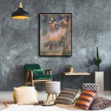Two Dancers (The color is relatively bright) Art HD Canvas Print Home Decor Paintings Wall Art Pictures