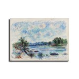 Landscape at Pont–Aven Art HD Canvas Print Home Decor Paintings Wall Art Pictures