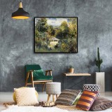 Louveciennes Art HD Canvas Print Home Decor Paintings Wall Art Pictures