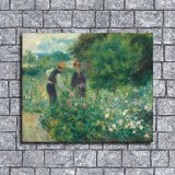 Picking Flowers Art HD Canvas Print Home Decor Paintings Wall Art Pictures