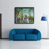 Near the Lake Art HD Canvas Print Home Decor Paintings Wall Art Pictures