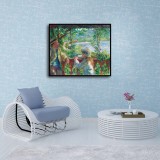 Near the Lake Art HD Canvas Print Home Decor Paintings Wall Art Pictures
