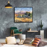 Montagne Sainte-Victoire Art HD Canvas Print Home Decor Paintings Wall Art Pictures