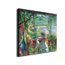 Near the Lake Art HD Canvas Print Home Decor Paintings Wall Art Pictures