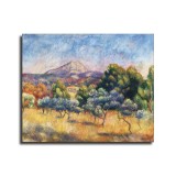 Montagne Sainte-Victoire Art HD Canvas Print Home Decor Paintings Wall Art Pictures