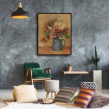 Vase of Flowers Art HD Canvas Print Home Decor Paintings Wall Art Pictures