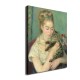 Woman with a Cat Art HD Canvas Print Home Decor Paintings Wall Art Pictures