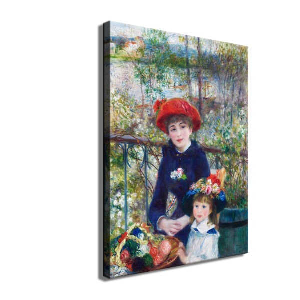 Two Sisters Art HD Canvas Print Home Decor Paintings Wall Art Pictures