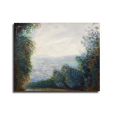 The Auvers Valley on the Oise River Art HD Canvas Print Home Decor Paintings Wall Art Pictures