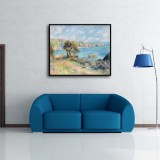View at Guernsey (1883) Art HD Canvas Print Home Decor Paintings Wall Art Pictures