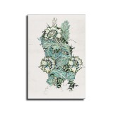 Anemone (1876) Art HD Canvas Print Home Decor Paintings Wall Art Pictures