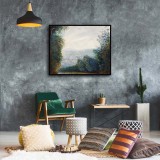 The Auvers Valley on the Oise River Art HD Canvas Print Home Decor Paintings Wall Art Pictures