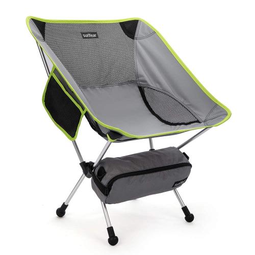 Sunyear Lightweight Compact Folding Camping Backpack Chairs Portable Breathable Comfortable Perfect For Outdoor Camp Hiking Picnic