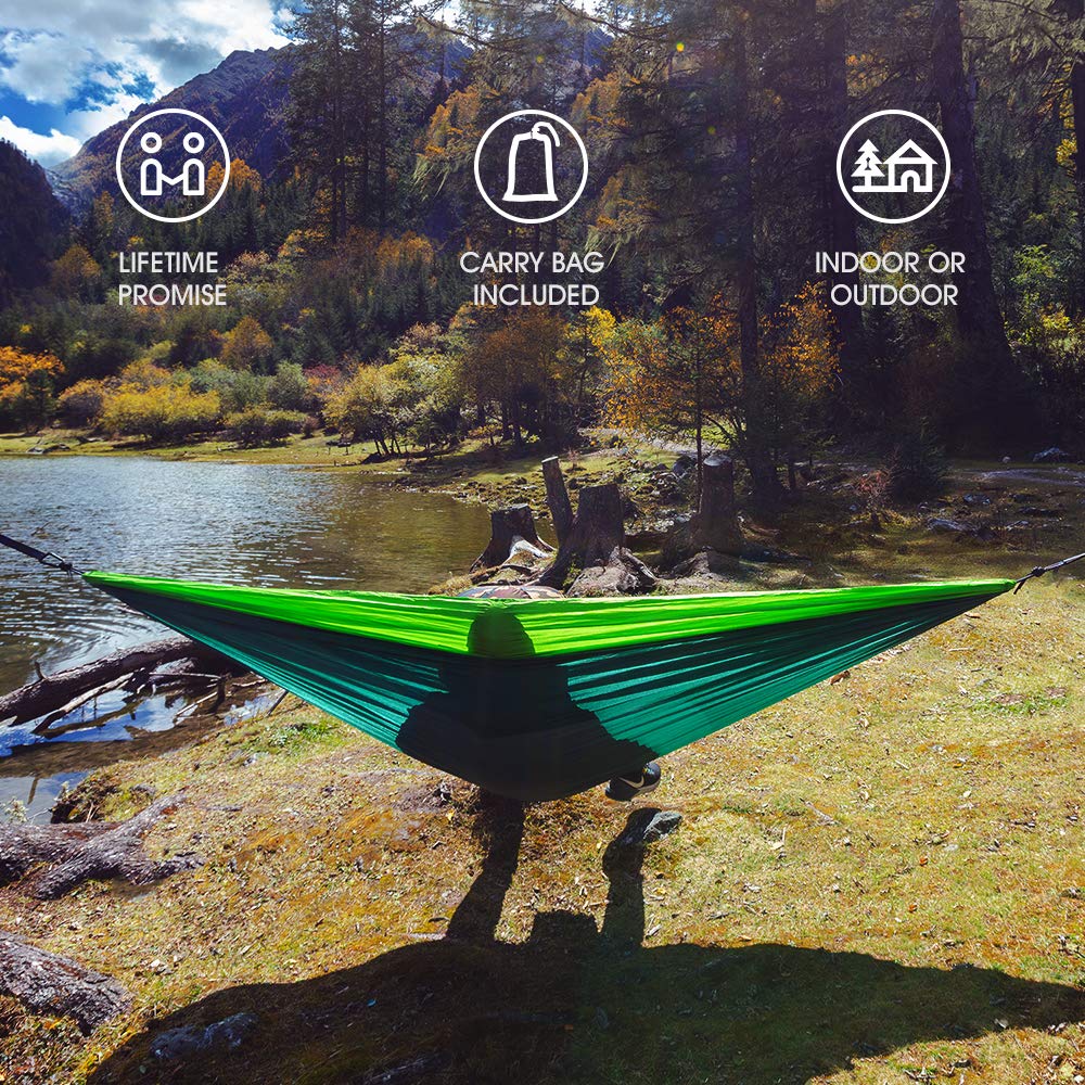 US$ 28.99 - Sunyear Hammock Camping Lightweight Portable Nylon